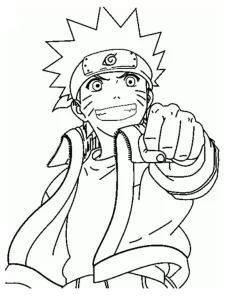 Coloriage Naruto