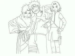 Coloriage Naruto
