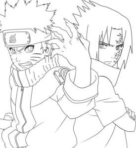 Coloriage Naruto