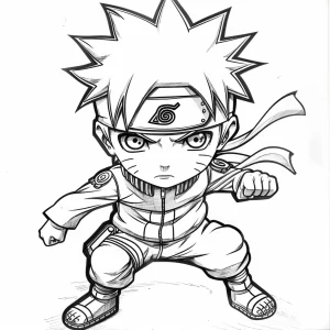 Coloriage Naruto