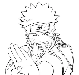 Coloriage Naruto