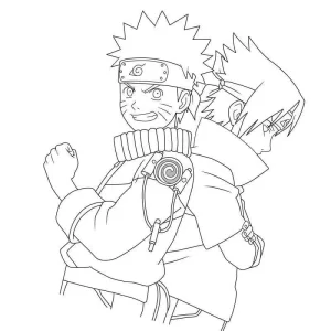 Coloriage Naruto