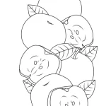 Coloriage Pommes