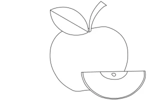 Coloriage Pommes