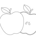 Coloriage Pommes