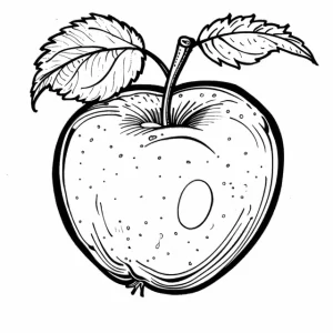 Coloriage Pommes