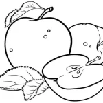Coloriage Pommes