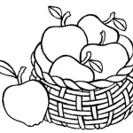 Coloriage Pommes