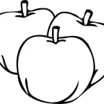 Coloriage Pommes