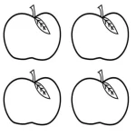 Coloriage Pommes