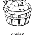 Coloriage Pommes