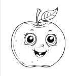 Coloriage Pommes