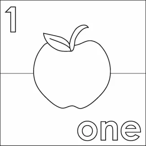 Coloriage Pommes