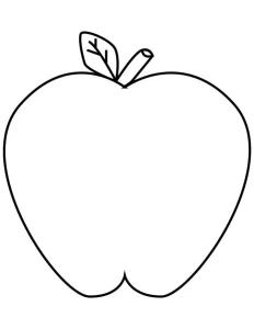 Coloriage Pommes