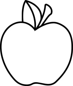 Coloriage Pommes