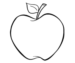 Coloriage Pommes