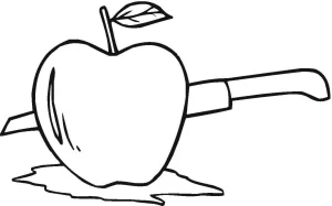 Coloriage Pommes
