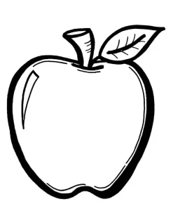 Coloriage Pommes