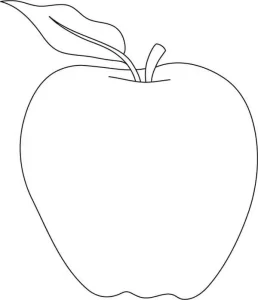 Coloriage Pommes