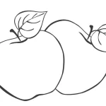 Coloriage Pommes