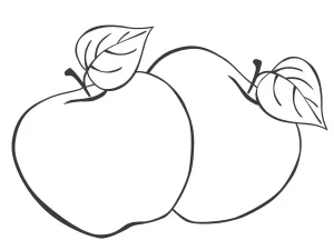 Coloriage Pommes