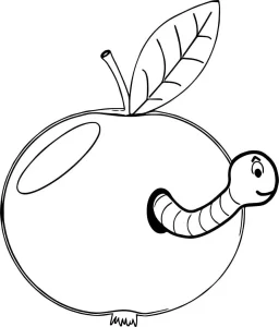 Coloriage Pommes