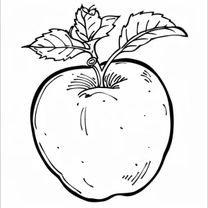 Coloriage Pommes