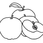 Coloriage Pommes