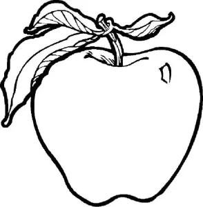 Coloriage Pommes