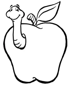 Coloriage Pommes
