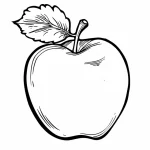 Coloriage Pommes