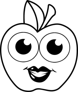 Coloriage Pommes