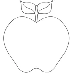 Coloriage Pommes