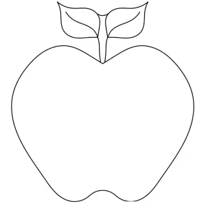 Coloriage Pommes