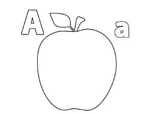 Coloriage Pommes