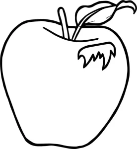Coloriage Pommes