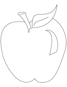 Coloriage Pommes