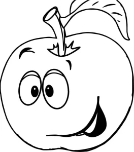 Coloriage Pommes