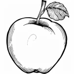 Coloriage Pommes