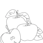 Coloriage Pommes