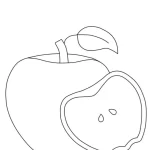 Coloriage Pommes
