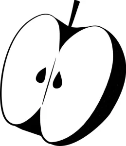 Coloriage Pommes