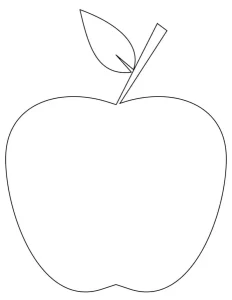 Coloriage Pommes