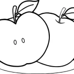 Coloriage Pommes