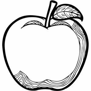 Coloriage Pommes