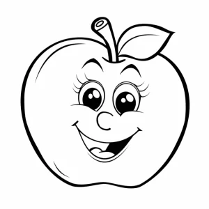 Coloriage Pommes