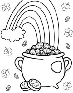 Coloriage Saint Patrick
