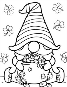 Coloriage Saint Patrick