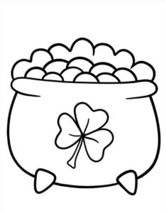Coloriage Saint Patrick