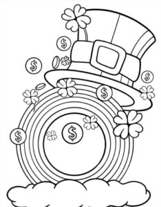 Coloriage Saint Patrick